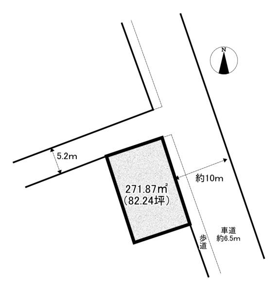 交野市松塚の土地