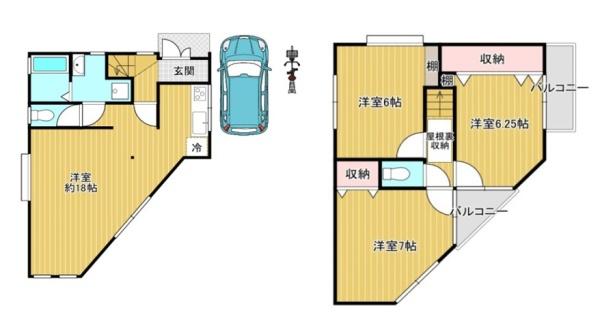 吹田市山田東１丁目の中古一戸建て
