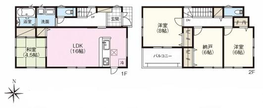 高槻市奈佐原元町の新築一戸建