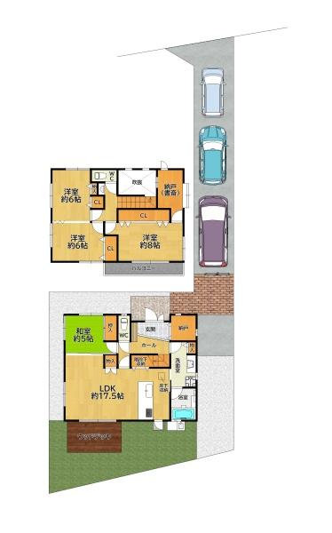 寝屋川市末広町の中古一戸建て