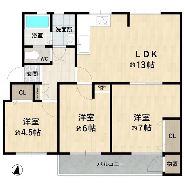竹の台団地E1棟