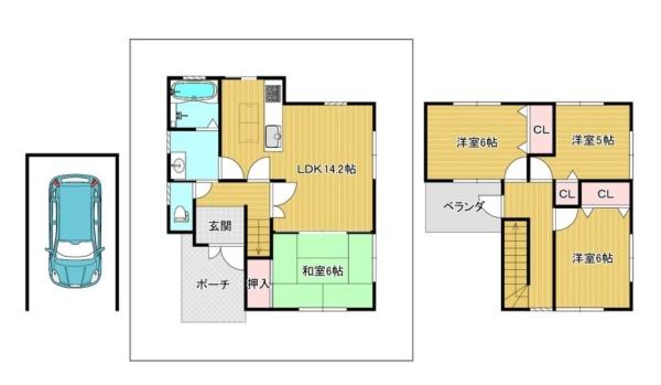 茨木市太田３丁目の中古一戸建
