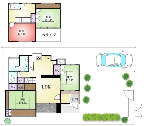姫路市東夢前台３丁目の中古一戸建