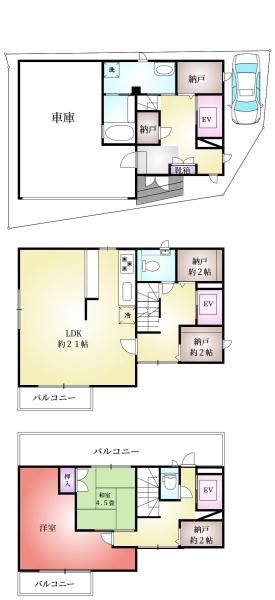 神戸市兵庫区菊水町１０丁目の中古一戸建