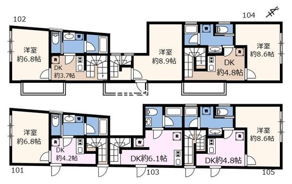 中台1丁目集合住宅