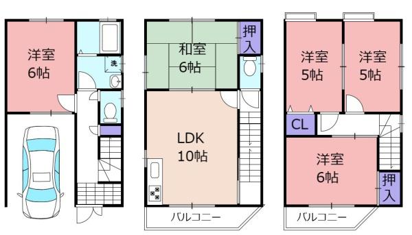 東大阪市加納８丁目の中古一戸建