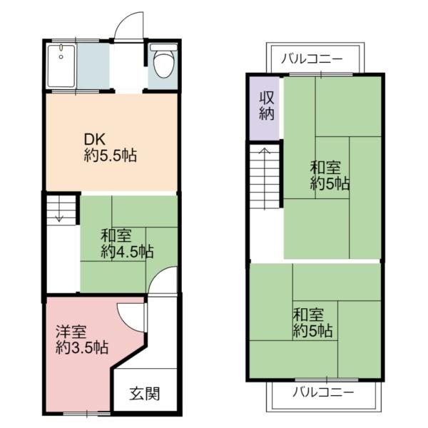 東大阪市稲田本町１丁目の中古一戸建