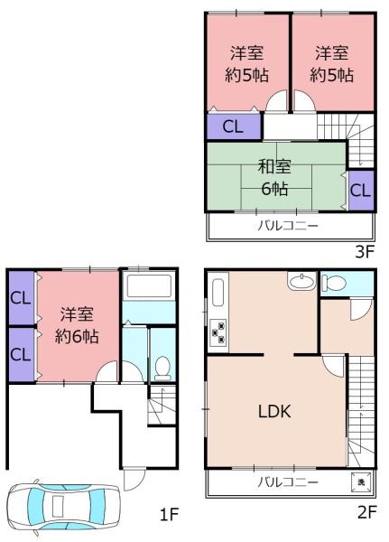 東大阪市中鴻池町１丁目の中古一戸建て