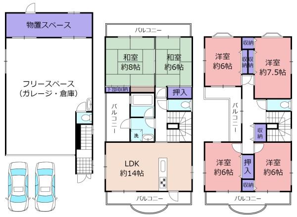 大東市御供田５丁目の中古一戸建