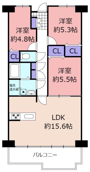ハイム鴻池(間取り)