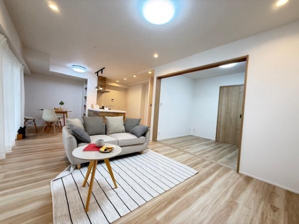 ライオンズマンション鴻池新田(リビング)