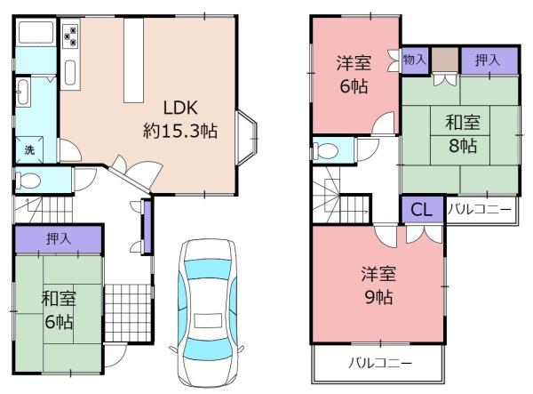 東大阪市西鴻池町１丁目の中古一戸建