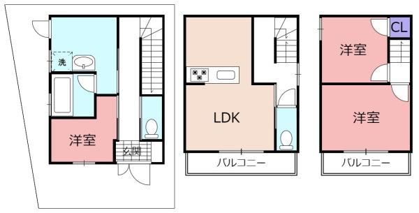 東大阪市本庄１丁目の中古一戸建