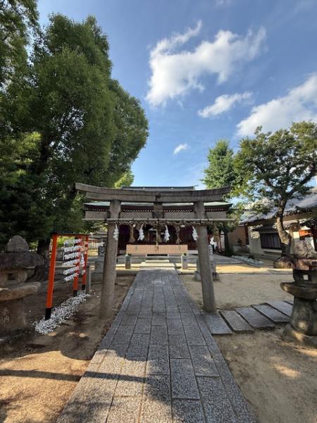 東大阪市新鴻池町の土地(栗原神社)