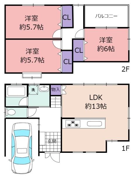 稲田新町3丁目中古戸建