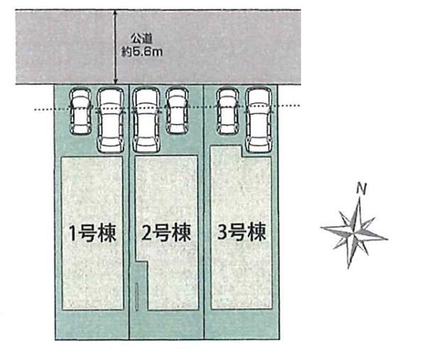 茅ヶ崎市菱沼2丁目　全3棟　2号棟