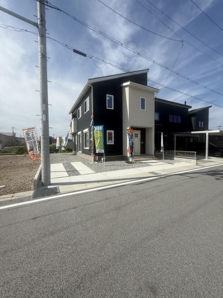 彦根市大堀町(前面道路含む現地写真)