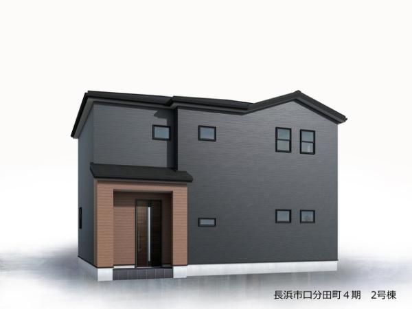 長浜市口分田町4期　全4棟　2号棟