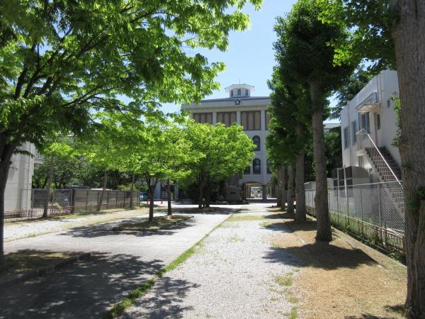 長浜市地福寺町　平屋モデルハウス(長浜市立長浜小学校)