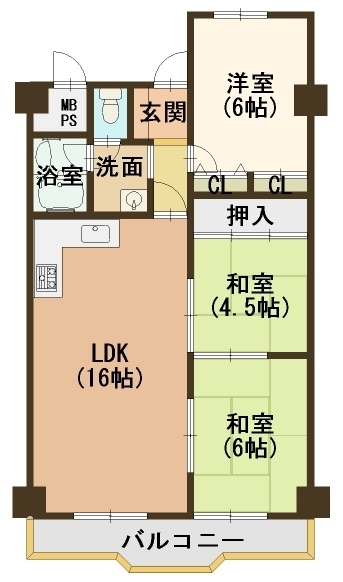 白川高層住宅８号棟