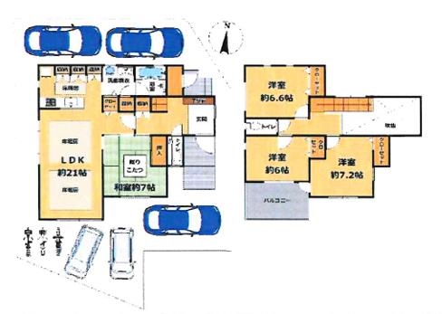 高槻市奈佐原２丁目　中古戸建