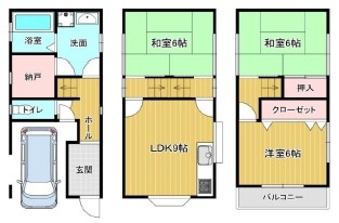 茨木市橋の内３丁目　中古戸建