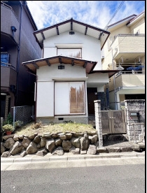 高槻市郡家新町　建築条件なし土地