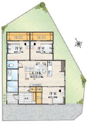 高槻市富田町３丁目　中古戸建