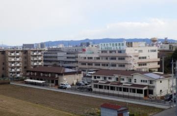 高槻市下田部町2丁目の土地(うえだ下田部病院)