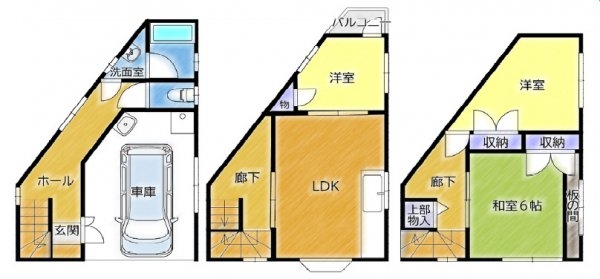 茨木市東奈良１丁目　中古戸建
