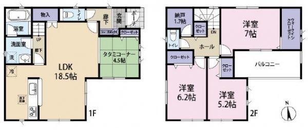 高槻市日吉台三番町　中古戸建