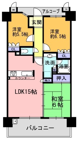【アップルガーデン茨木・8階部分】