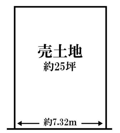 高槻市八幡町　建築条件付き土地