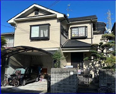 高槻市西町　建築条件無し土地