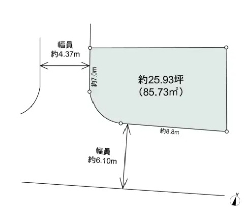 高槻市須賀町　建築条件付き土地