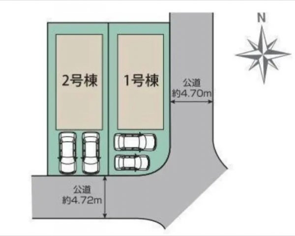 茨木市鮎川3丁目１号地　新築戸建