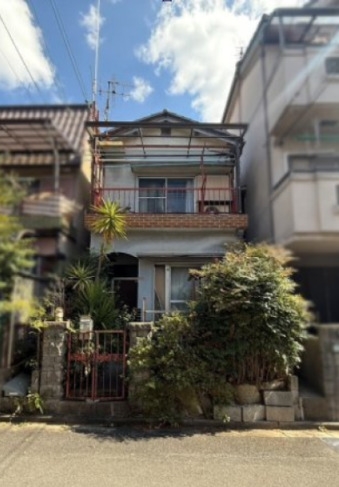 高槻市安満西の町の土地