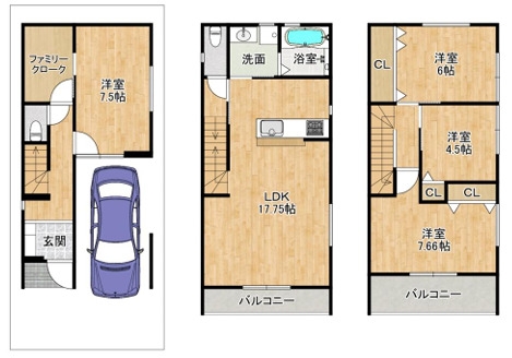 高槻市城南町２丁目　新築戸建