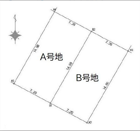 高槻市安岡寺町３丁目　建築条件無し土地