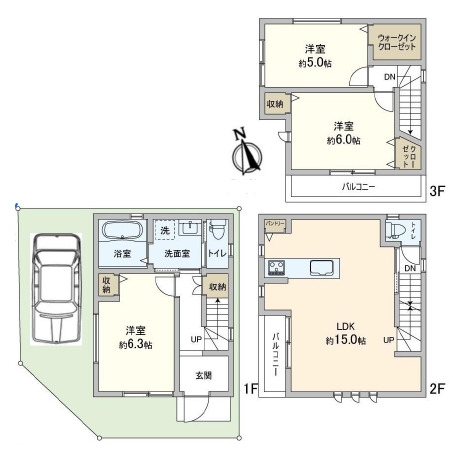 高槻市津江町１丁目　新築戸建