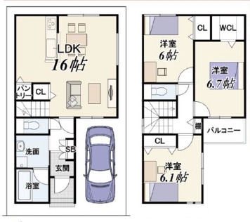 高槻市栄町2丁目　新築戸建