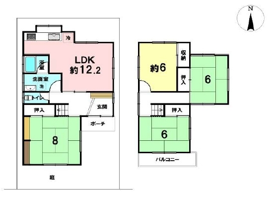 高槻市藤の里町　中古戸建