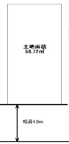 高槻市寿町　建築条件無し土地