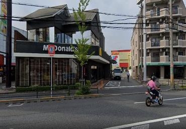 高槻市安満磐手町の土地(マクドナルド１７１号高槻店)