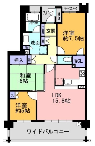 ■新規専任物件■ジオグランデ茨木東中条さくら通りサウス(間取り)