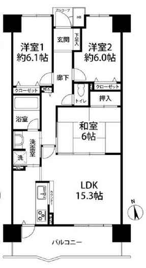 コスモ茨木シティフォルム