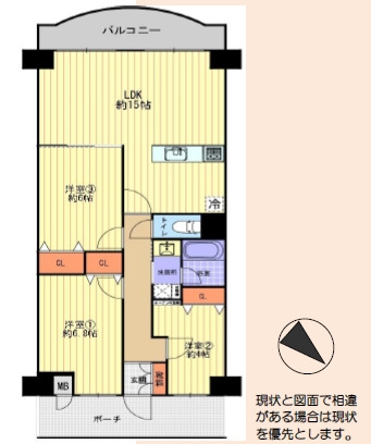 さんくれーる茨木C棟