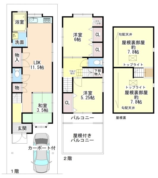 ■茨木市西田中町　■駅徒歩圏と陽当たりの良いロケーション