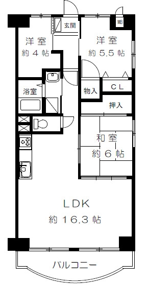 さんくれーる茨木A棟