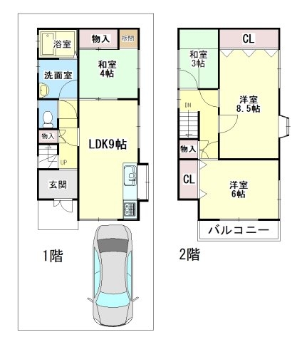 高槻市安岡寺町１丁目の中古一戸建て